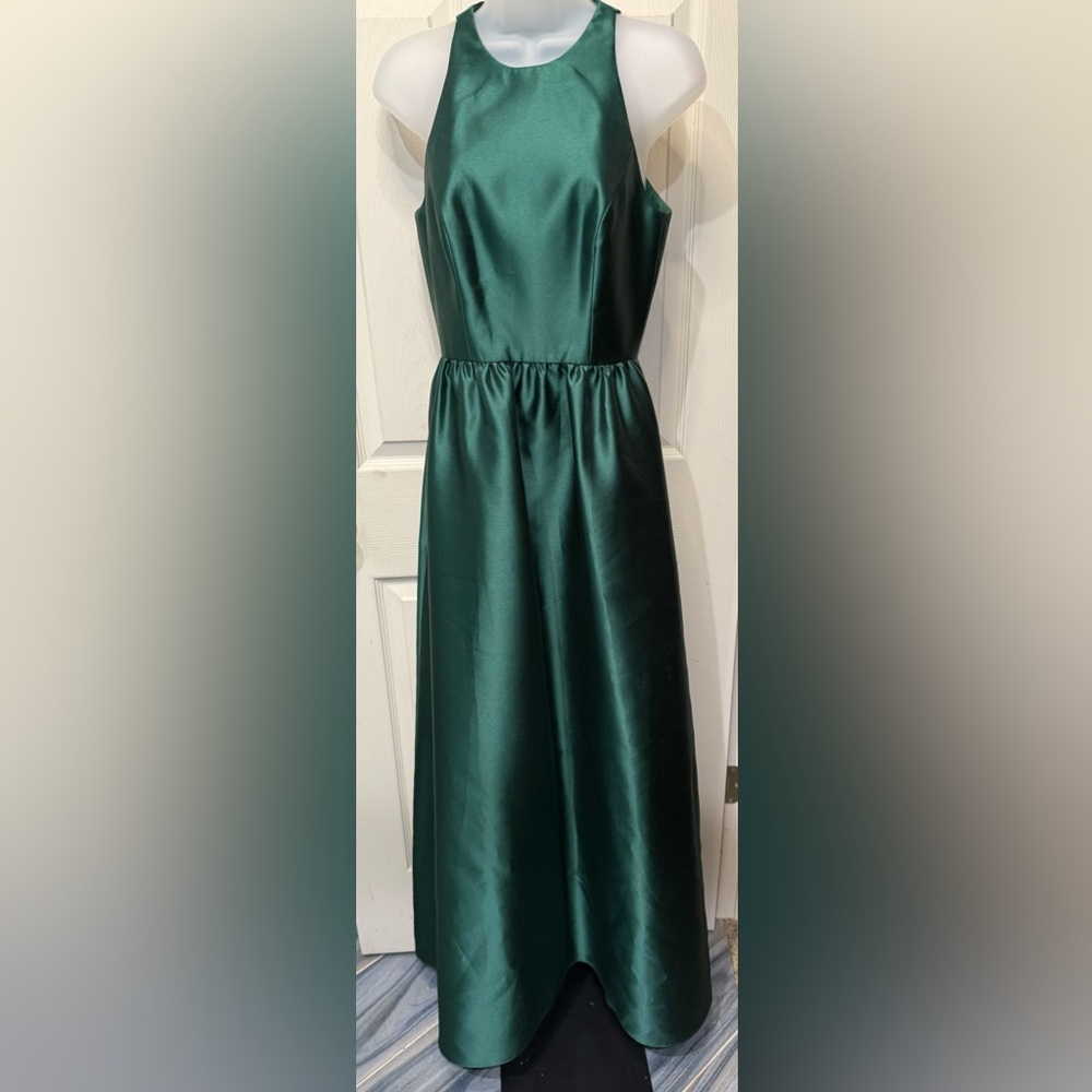 ALFRED SUNG Hunter Green Maxi Dress - Picture 3 of 7